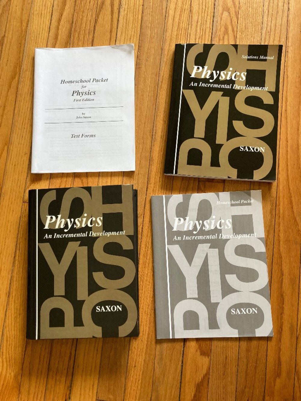 Saxon Physics Complete Set